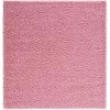 L'baiet Modern Indoor Rectangular Carpet, Pad, Mat Gemma Pink Shag 5' X 7' Rug