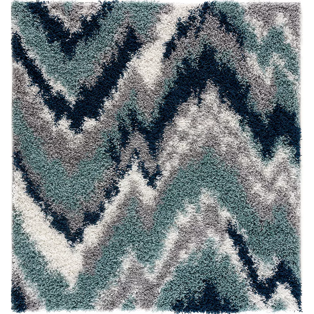 L'baiet Modern Indoor Rectangular Carpet, Pad, Mat Valentina Multicolor Shag 5' X 7' Rug 1 L'baiet Modern Indoor Rectangular Carpet, Pad, Mat Valentina Multicolor Shag 5' X 7' Rug