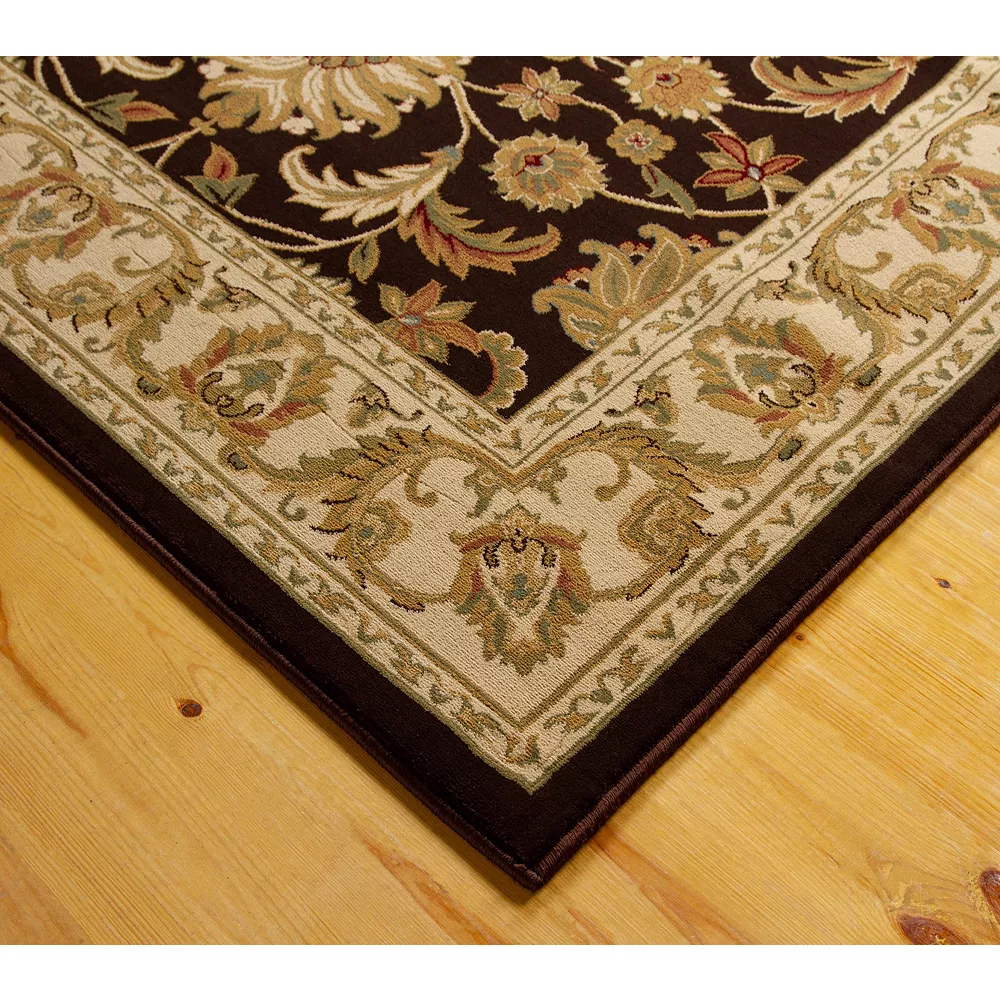 L'baiet Modern Indoor Rectangular Carpet, Pad, Mat Camilla Red Oriental 8' X 10' Rug 4 L'baiet Modern Indoor Rectangular Carpet, Pad, Mat Camilla Red Oriental 8' X 10' Rug - Image 4