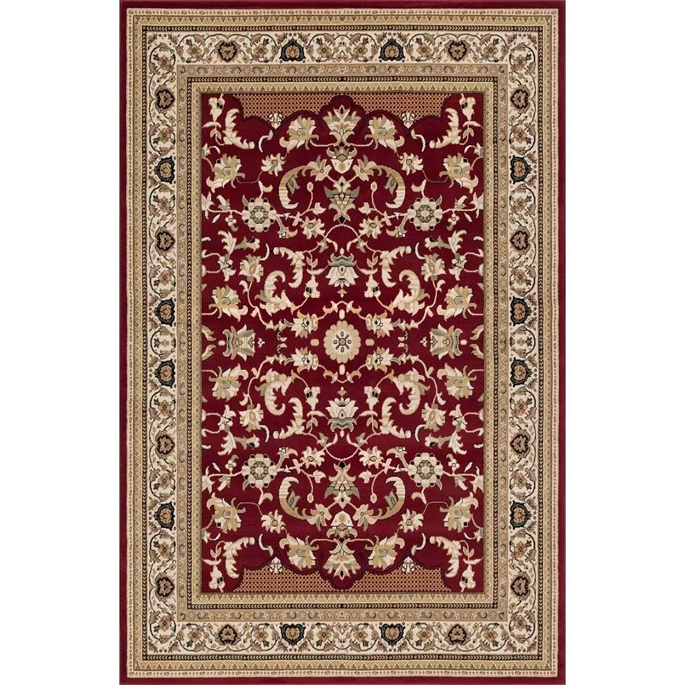 L'baiet Modern Indoor Rectangular Carpet, Pad, Mat Kalene Red Oriental 4' X 6' Rug 1 L'baiet Modern Indoor Rectangular Carpet, Pad, Mat Kalene Red Oriental 4' X 6' Rug
