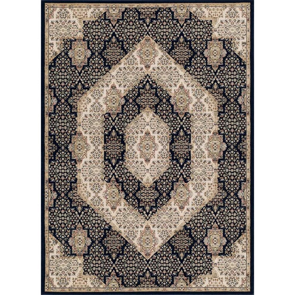 L'baiet Modern Indoor Rectangular Carpet, Pad, Mat Stella Blue Oriental 8' X 10' Rug 1 L'baiet Modern Indoor Rectangular Carpet, Pad, Mat Stella Blue Oriental 8' X 10' Rug