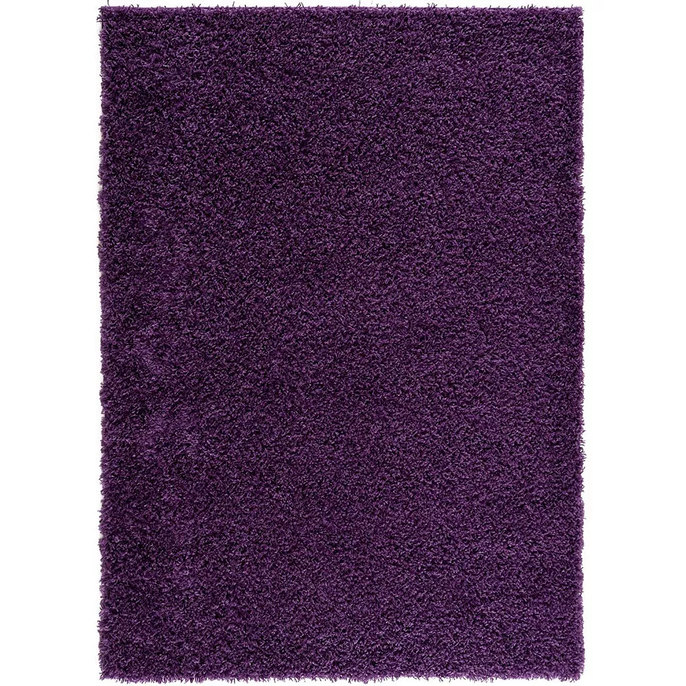 L'baiet Modern Indoor Rectangular Carpet, Pad, Mat Lyra Purple Shag 4' X 6' Rug 1 L'baiet Modern Indoor Rectangular Carpet, Pad, Mat Lyra Purple Shag 4' X 6' Rug