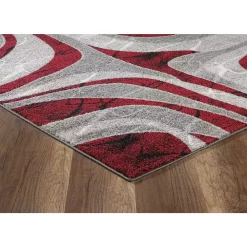 L'baiet Modern Indoor Rectangular Carpet, Pad, Mat Peni Multicolor Graphic 8' X 10' Rug 5 L'baiet Modern Indoor Rectangular Carpet, Pad, Mat Peni Multicolor Graphic 8' X 10' Rug -Carpet Floor Shop 5849706 ALT2