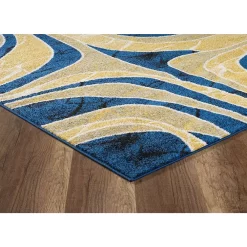 L'baiet Modern Indoor Rectangular Carpet, Pad, Mat Chanel Multicolor Graphic 5' X 7' Rug 5 L'baiet Modern Indoor Rectangular Carpet, Pad, Mat Chanel Multicolor Graphic 5' X 7' Rug -Carpet Floor Shop 5850130 ALT2