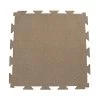 Rubber-Cal Terra-Flex 1/4 In. X 24 In. X 24 In. Chocolate Interlocking Flooring (10-Pack, 40 Sq. Ft.)