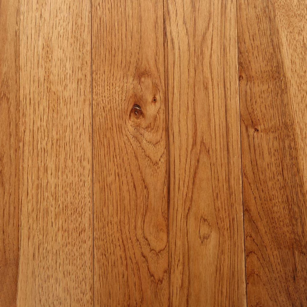 Bruce Country Natural Hickory 3/4 In. Thick X 3-1/4 In. Wide X Varying Length Solid Hardwood Flooring (22 Sq. Ft. / Case) 3 Bruce Country Natural Hickory 3/4 In. Thick X 3-1/4 In. Wide X Varying Length Solid Hardwood Flooring (22 Sq. Ft. / Case) - Image 3