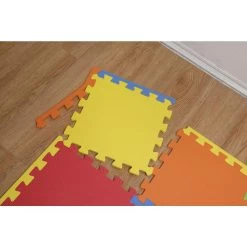 206996596 Soft EVA Foam Mat Flooring Tiles, Multicolor, 16 PC, 12" X 12", 16 Sq. Ft. -Carpet Floor Shop 7a542c7ca13d581111244d01a7053700 1800x1800