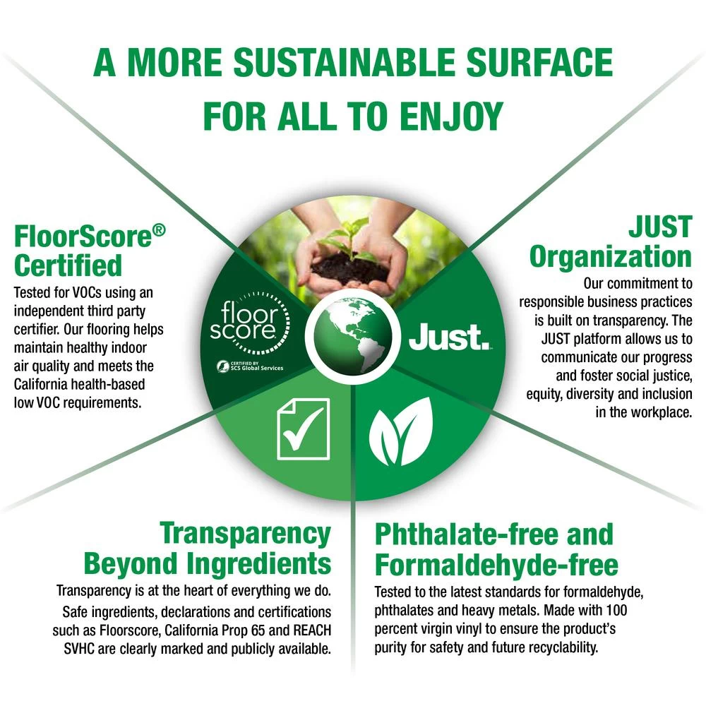 Home Decorators Collection Brown Sugar 7.1 In. W X 47.6 In. L Luxury Vinyl Plank Flooring (23.44 Sq. Ft.) 2 Home Decorators Collection Brown Sugar 7.1 In. W X 47.6 In. L Luxury Vinyl Plank Flooring (23.44 Sq. Ft.) - Image 2