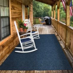 Indoor/Outdoor Carpet With Rubber Marine Backing - Blue 6' X 10' - Several Sizes Available - Carpet Flooring For Patio, Porch, Deck, Boat, Basement Or Garage -Carpet Floor Shop 80bde90b 3d9e 4747 b929 02c52001db19 1.db6c0ae3684f97b1364fba0a20b2af38 1800x1800