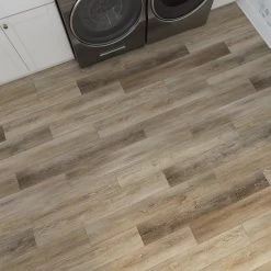 SMARTCORE Ultra 8-Piece 5.91-in X 48.03-in Woodford Oak Luxury Vinyl Plank Flooring