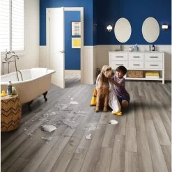 SMARTCORE 11-Piece 5-in X 48.03-in Putnam Oak Luxury Vinyl Plank Flooring -Carpet Floor Shop 836216479923 11469009 9518dbb1 cf5e 459f 828b 907f048c0368 1800x1800
