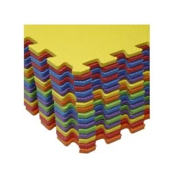 206996596 Soft EVA Foam Mat Flooring Tiles, Multicolor, 16 PC, 12" X 12", 16 Sq. Ft. -Carpet Floor Shop 90aa9df1e0db9f4ad1267ebc1475adc9 1800x1800