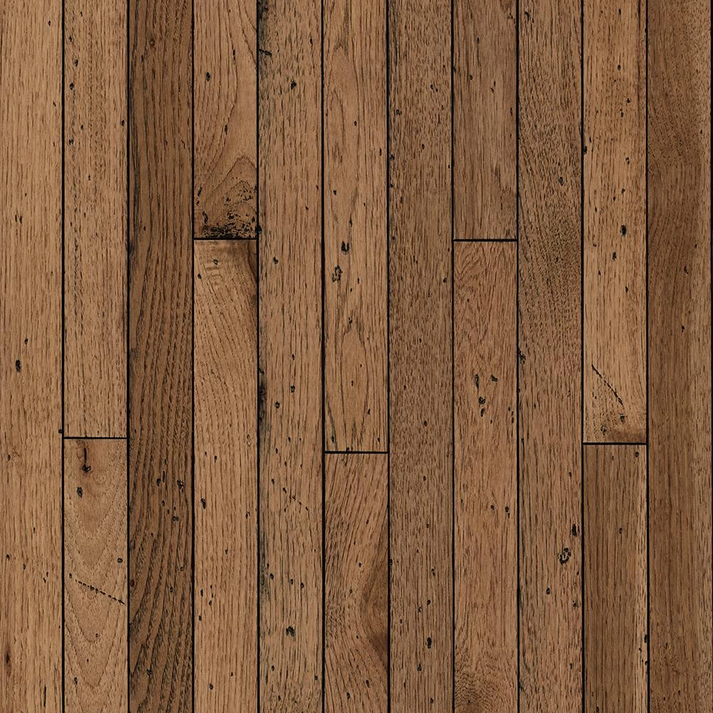 Bruce Vintage Farm Hickory Antique Timbers 3/4 In. T X 2-1/4 In. W X Varying L Solid Hardwood Flooring (20 Sq. Ft./case) 1 Bruce Vintage Farm Hickory Antique Timbers 3/4 In. T X 2-1/4 In. W X Varying L Solid Hardwood Flooring (20 Sq. Ft./case)