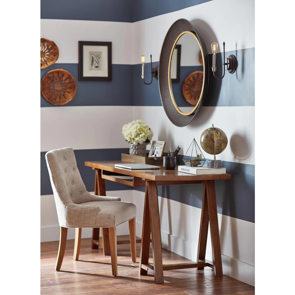 Home Decorators Collection Distressed Brown Hickory 12 Mm Thick X 6-1/4 In. Wide X 50-25/32 In. Length Laminate Flooring (15.45 Sq. Ft. / Case) 4 Home Decorators Collection Distressed Brown Hickory 12 Mm Thick X 6-1/4 In. Wide X 50-25/32 In. Length Laminate Flooring (15.45 Sq. Ft. / Case) - Image 4