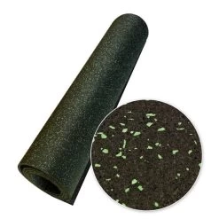 "Elephant Bark" Rubber Flooring - 3/8 In. X 4 Ft. X 5ft. - Green Dot