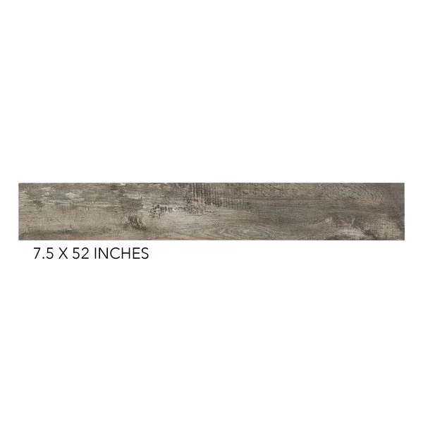 Basics Waterpoof Vinyl Plank Flooring In Seaweed Gray 25mm, 7.5 X 52 36.22 Sqft Carton 3 Basics Waterpoof Vinyl Plank Flooring In Seaweed Gray 25mm, 7.5 X 52 36.22 Sqft Carton - Image 3
