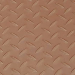 Goodyear Diamond-Plate Rubber Flooring -- 3.5mm X 36" X 6ft - Brown -Carpet Floor Shop RubberCal 03xx271xx36xxBN.Secondaryxx1 1