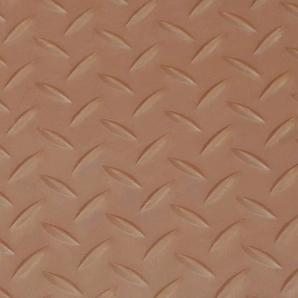 Goodyear Diamond-Plate Rubber Flooring -- 3.5mm X 36" X 8ft - Brown 5 Goodyear Diamond-Plate Rubber Flooring -- 3.5mm X 36" X 8ft - Brown - Image 5