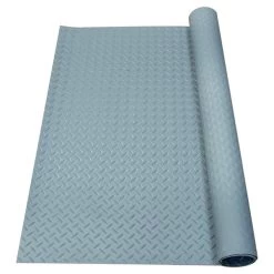 Goodyear Diamond-Plate Rubber Flooring -- 3.5mm X 36" X 10ft - Dark Gray 14 Goodyear Diamond-Plate Rubber Flooring -- 3.5mm X 36" X 10ft - Dark Gray -Carpet Floor Shop RubberCal 03xx271xx36xxDG.Secondaryxx2 1