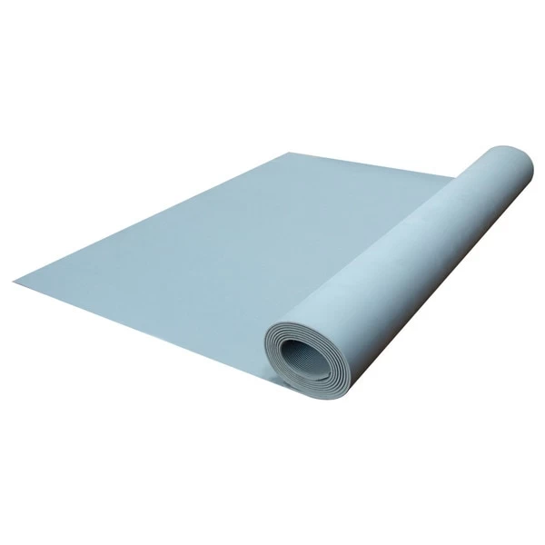 Goodyear "Fine-Ribbed" Rubber Flooring -- 3.5mm X 36" X 5ft - Dark Gray 4 Goodyear "Fine-Ribbed" Rubber Flooring -- 3.5mm X 36" X 5ft - Dark Gray - Image 4