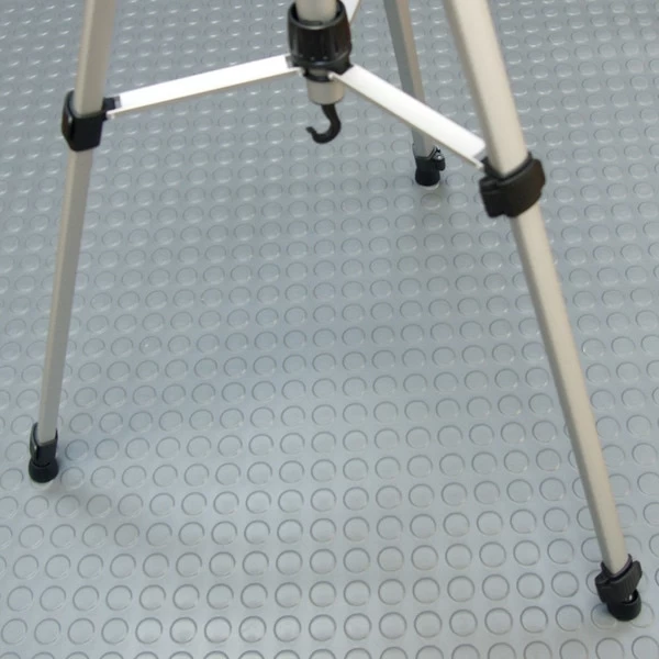 Goodyear Coin-Pattern Rubber Flooring -- 3.5mm X 36" X 25ft - Black 2 Goodyear Coin-Pattern Rubber Flooring -- 3.5mm X 36" X 25ft - Black - Image 2