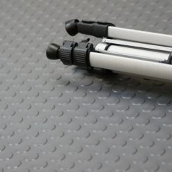 Goodyear Coin-Pattern Rubber Flooring -- 3.5mm X 36" X 10ft - Black -Carpet Floor Shop RubberCal 03xx273xx36xxBK.Secondaryxx7 1