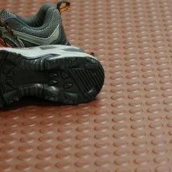 Goodyear Coin-Pattern Rubber Flooring -- 3.5mm X 36" X 10ft - Black -Carpet Floor Shop RubberCal 03xx273xx36xxBK.Secondaryxx8 3