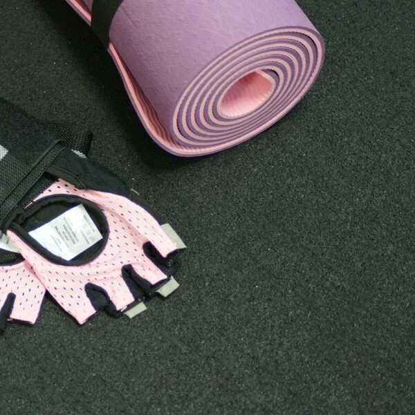 Goodyear "ReUz" Rubber Flooring Rolls -- 3mm X 48" X 10ft - Black 5 Goodyear "ReUz" Rubber Flooring Rolls -- 3mm X 48" X 10ft - Black - Image 5