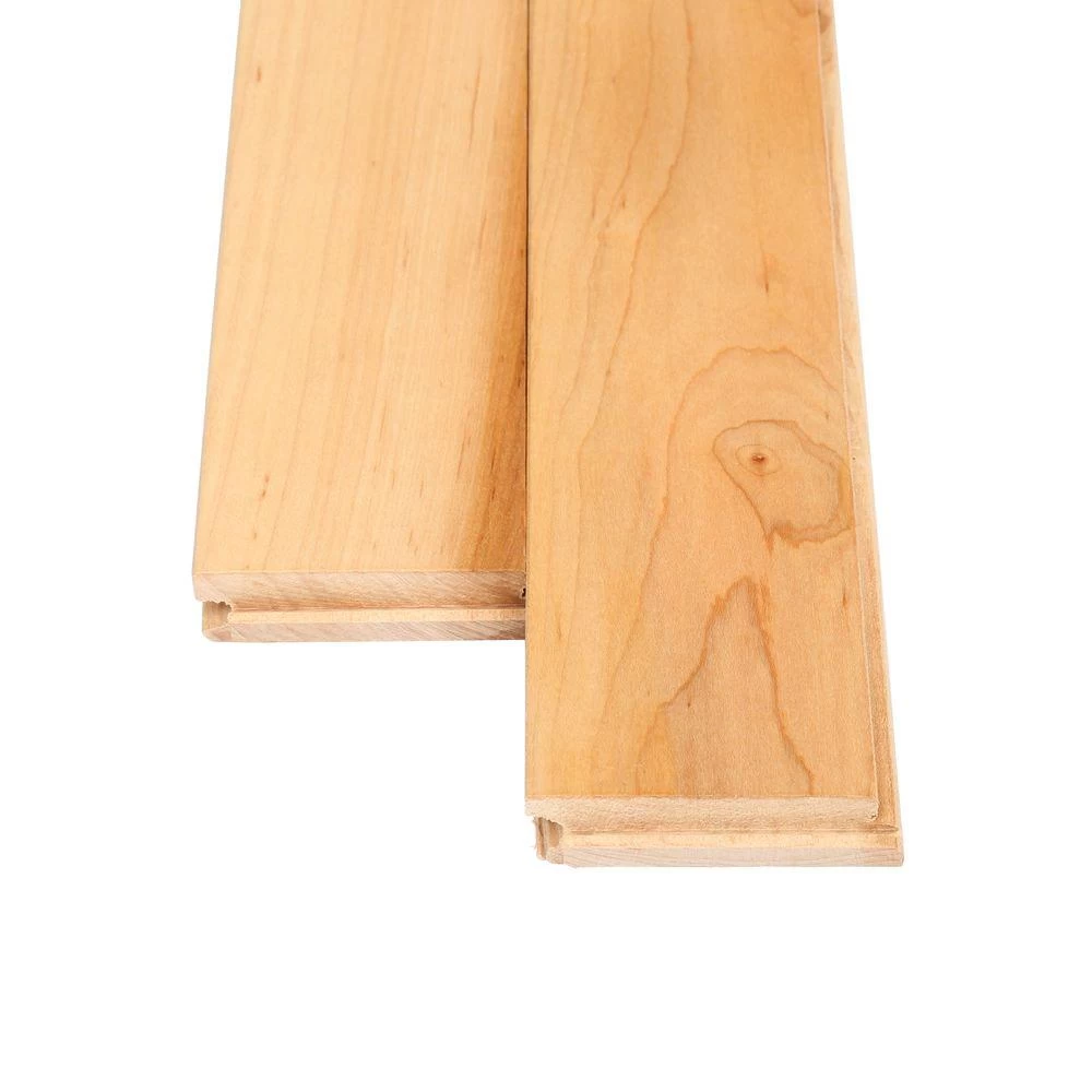 Bruce Natural Maple 3/4 In. Thick X 2-1/4 In. Wide X Varying Length Solid Hardwood Flooring (20 Sq. Ft. / Case) 6 Bruce Natural Maple 3/4 In. Thick X 2-1/4 In. Wide X Varying Length Solid Hardwood Flooring (20 Sq. Ft. / Case) - Image 6