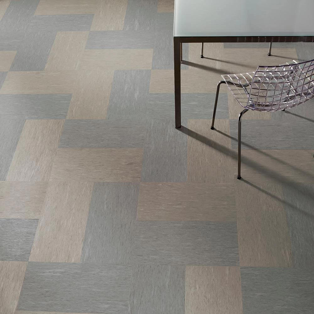 Armstrong Premium Excelon Raffia 12 In. X 24 In. Cocoa Commercial Vinyl Tile Flooring (44 Sq. Ft. / Case) 2 Armstrong Premium Excelon Raffia 12 In. X 24 In. Cocoa Commercial Vinyl Tile Flooring (44 Sq. Ft. / Case) - Image 2