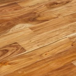 BuildDirect Acacia Smooth Natural Acacia 3mm Thick RL X 4.75" Engineered Hardwood Flooring (33.1 Sq Ft Per Box)