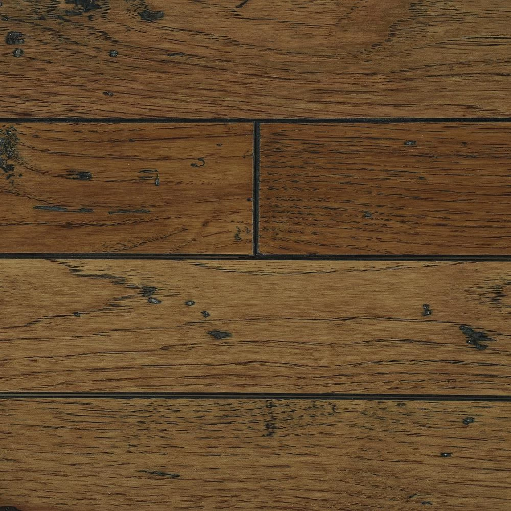 Bruce Vintage Farm Hickory Antique Timbers 3/4 In. T X 2-1/4 In. W X Varying L Solid Hardwood Flooring (20 Sq. Ft./case) 6 Bruce Vintage Farm Hickory Antique Timbers 3/4 In. T X 2-1/4 In. W X Varying L Solid Hardwood Flooring (20 Sq. Ft./case) - Image 6
