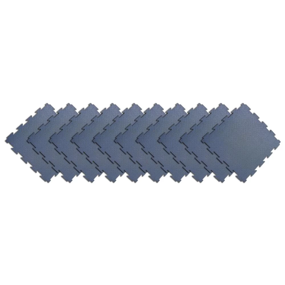 Rubber-Cal Terra-Flex 1/4 In. X 24 In. X 24 In. Chocolate Interlocking Flooring (10-Pack, 40 Sq. Ft.) 4 Rubber-Cal Terra-Flex 1/4 In. X 24 In. X 24 In. Chocolate Interlocking Flooring (10-Pack, 40 Sq. Ft.) - Image 4