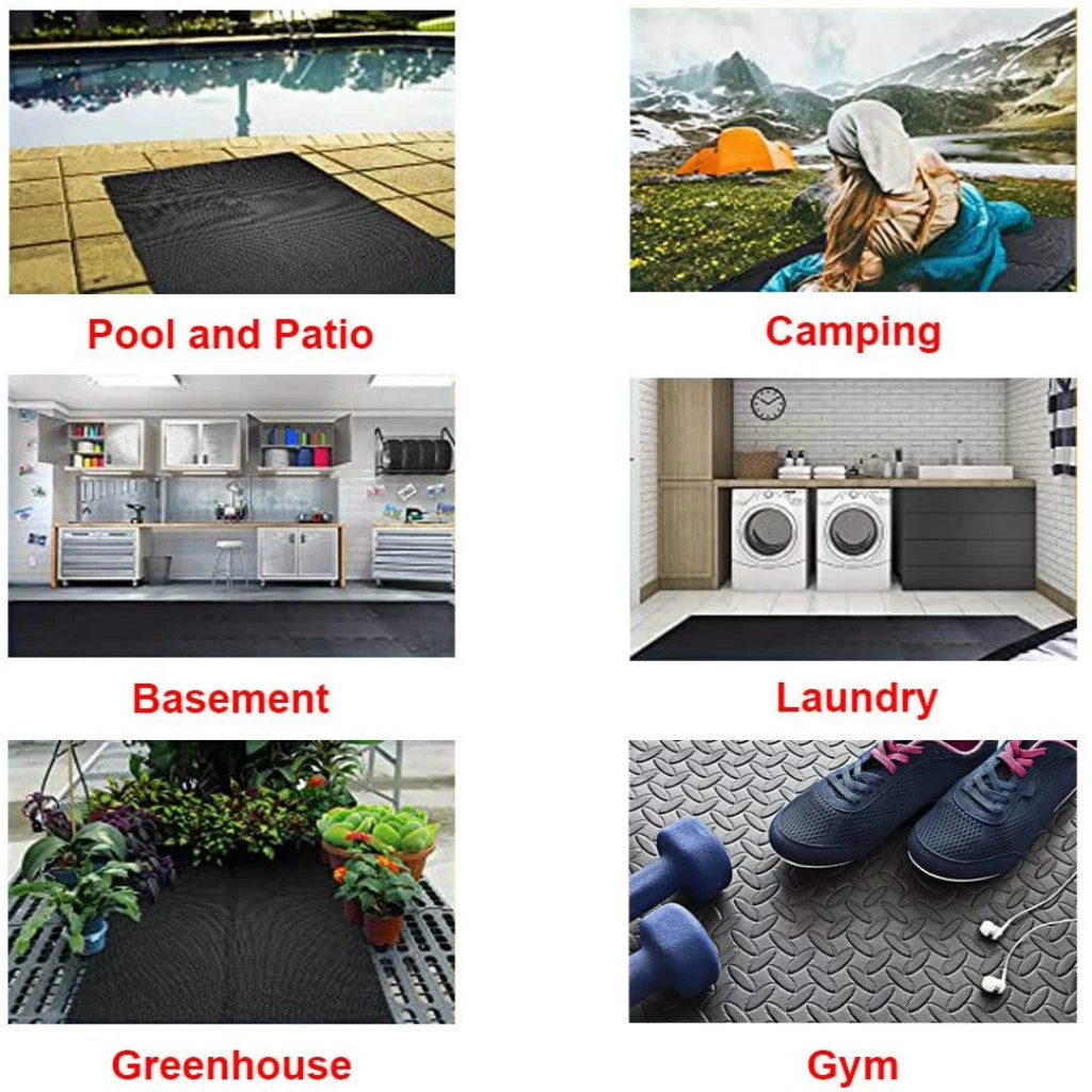 12PCS Mat Foam Exercise Mats, Gym Flooring Mat, Interlocking Puzzle EVA Floor Tiles, Non Slip Rubber Cushion For Home Workout, Yoga Matting 7 12PCS Mat Foam Exercise Mats, Gym Flooring Mat, Interlocking Puzzle EVA Floor Tiles, Non Slip Rubber Cushion For Home Workout, Yoga Matting - Image 7